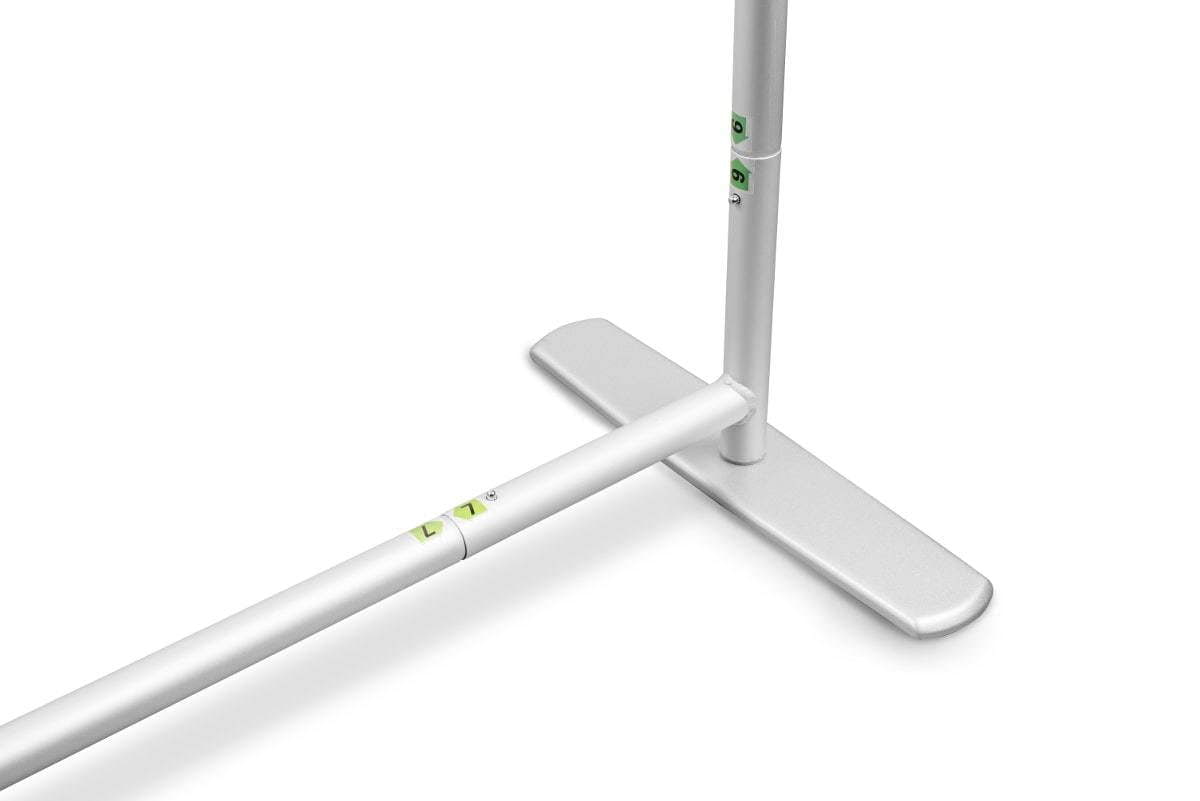 Tekstiilkattega reklaamsein TUBE WALL STRAIGHT - 300cm | 400cm | 590cm reklaamsein tekstiilkattega