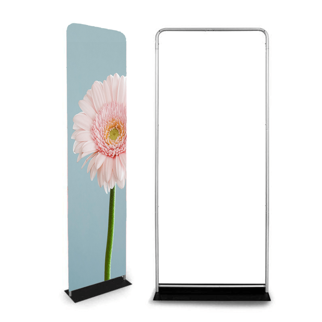 Tekstiilkattega reklaamstend TUBE WALL EXPO - 90x230cm reklaamstend